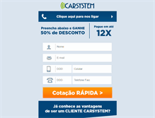 Tablet Screenshot of carsystemrj.com